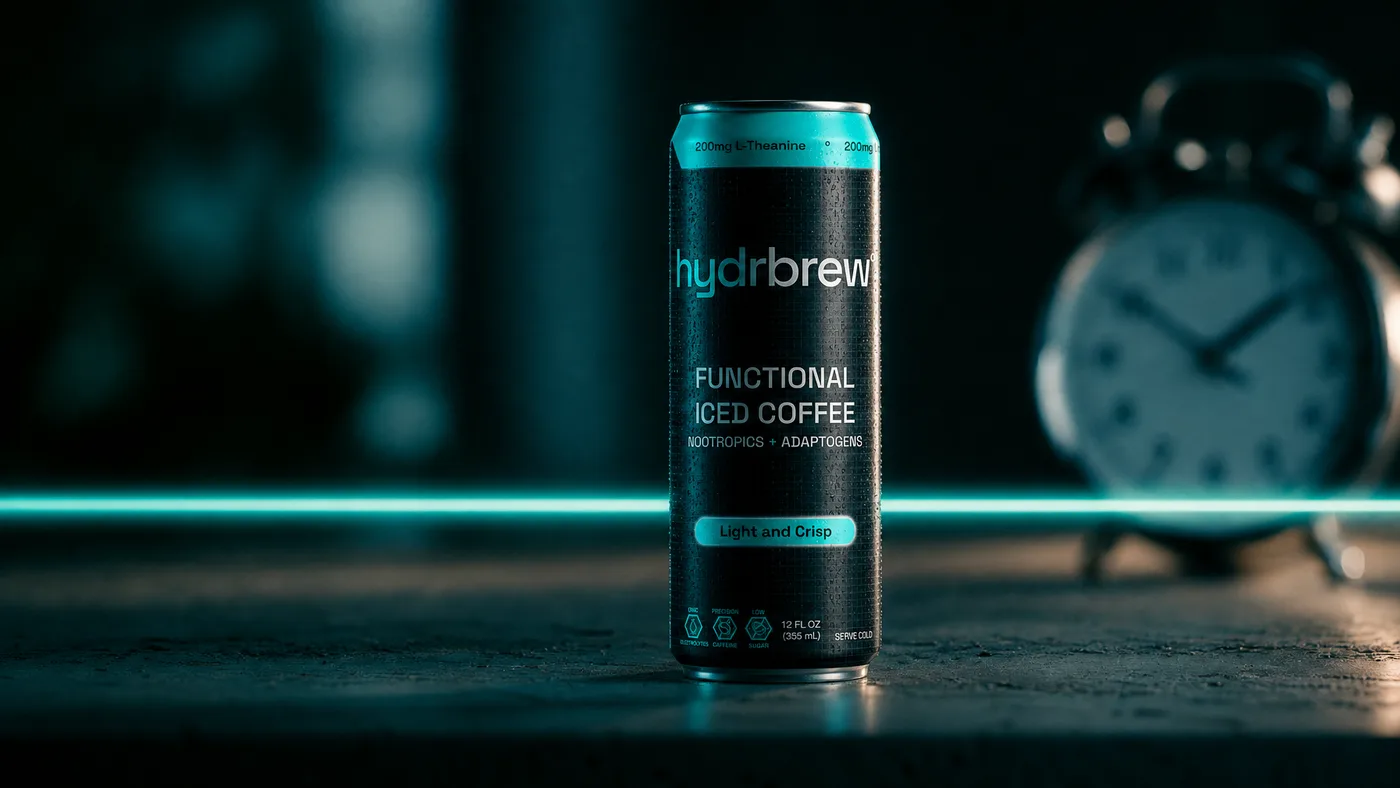 hydrbrew&deg; functional iced coffee can